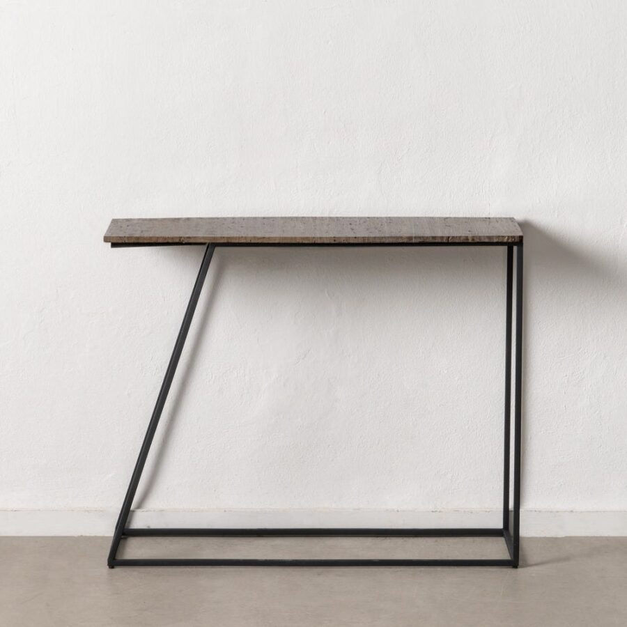 Console Marbre Marron Ixia 102cm