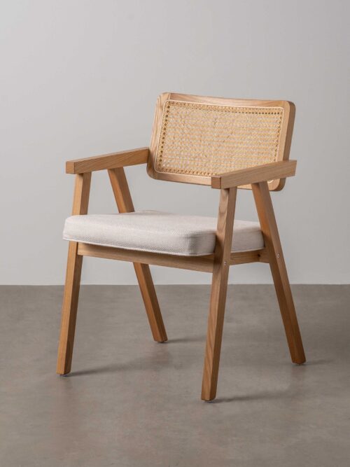 Fauteuil Naturel Bois-Fibre Ixia