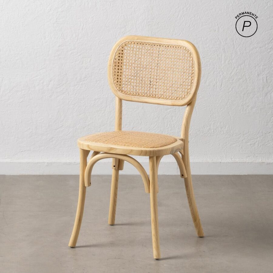 Chaise Naturel Orme Ixia 45 cm