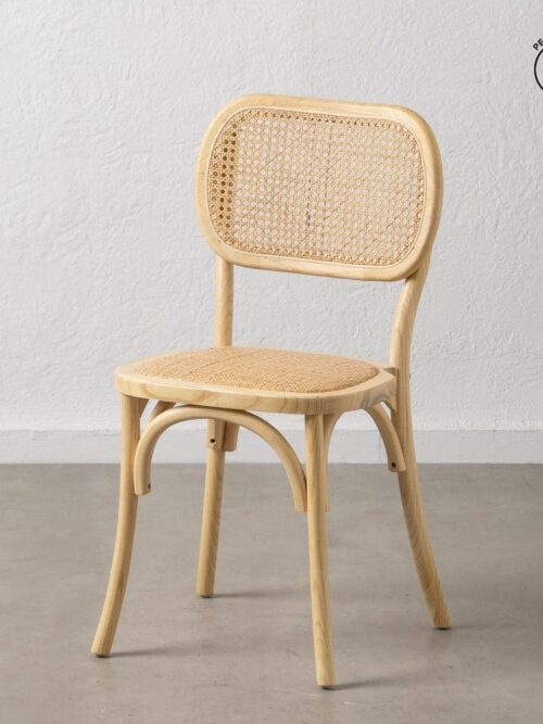 Chaise Naturel Orme Ixia 45 cm