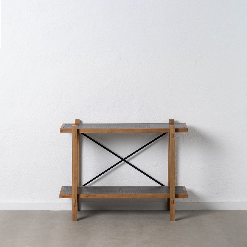 Console Bois De Sapin Et Métal Oslo Ixia 107cm