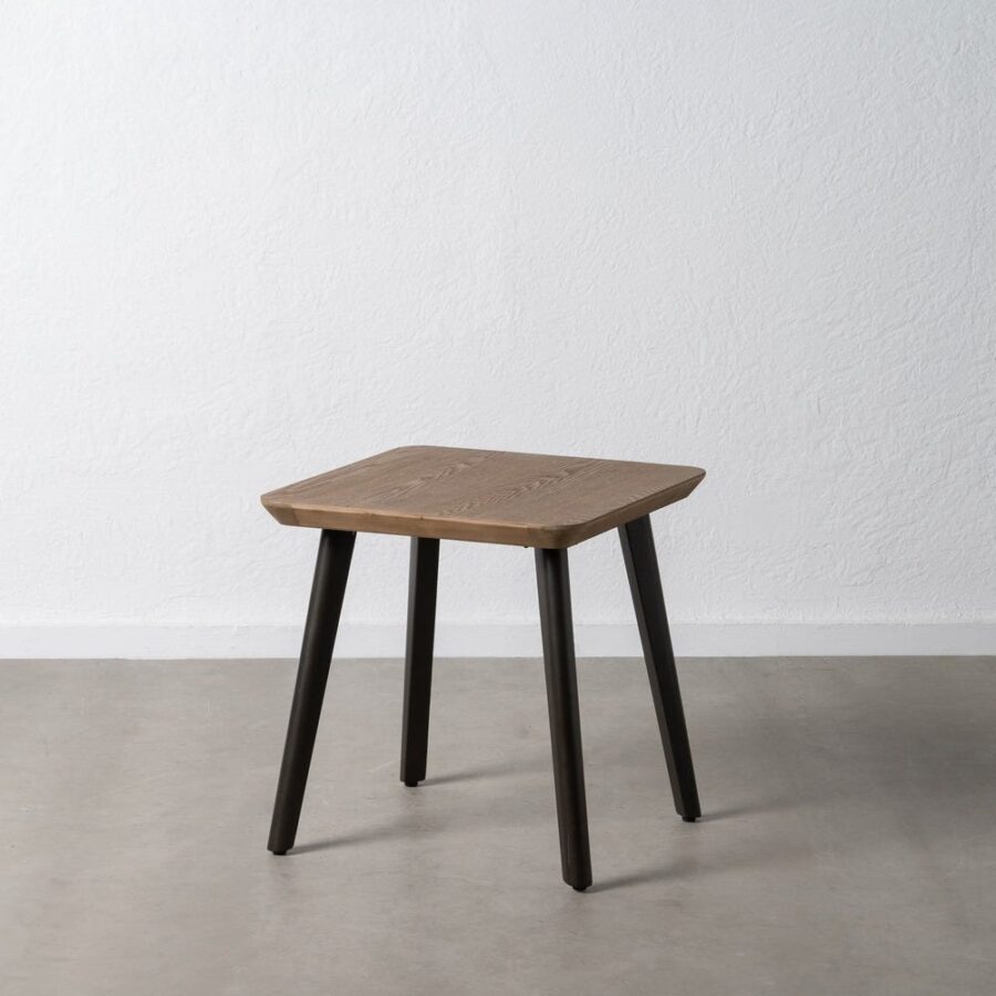 Table Auxiliaire Naturel-Noir Bois-Métal Ixia