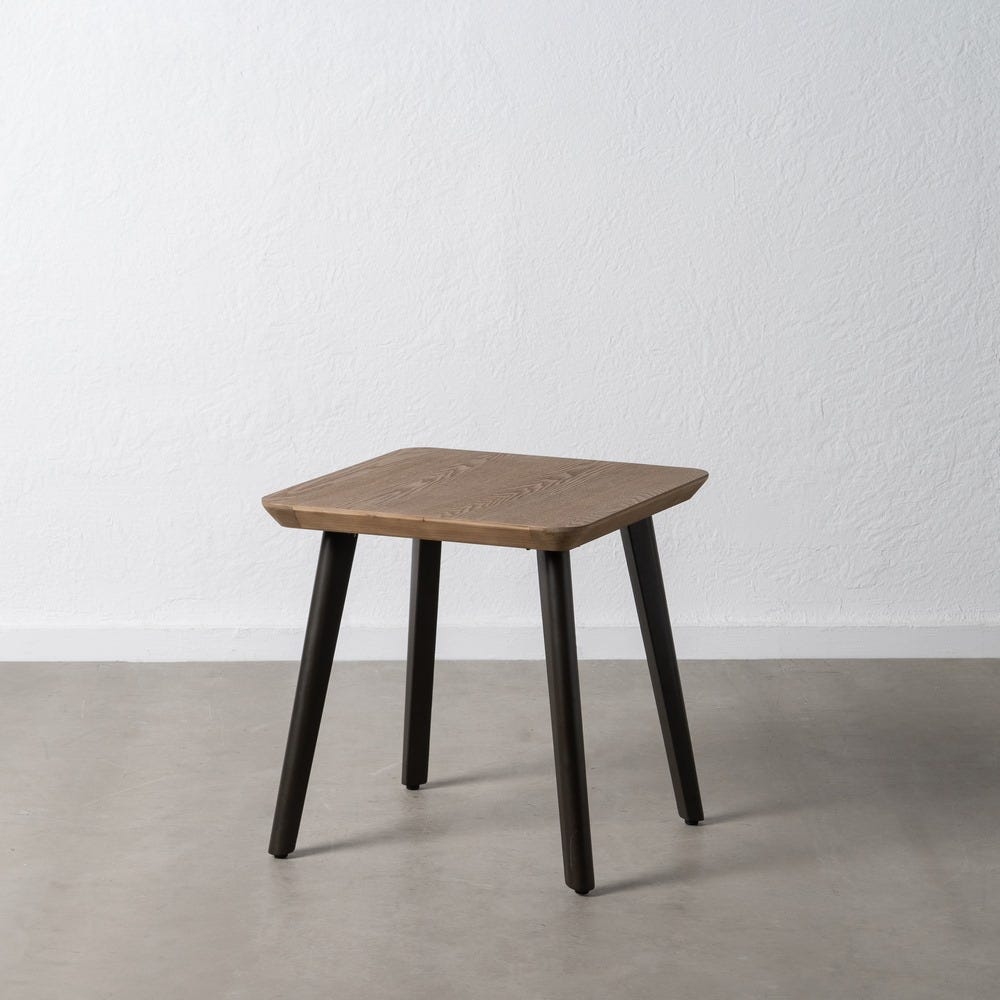 Table Auxiliaire Naturel-Noir Bois-Métal Ixia
