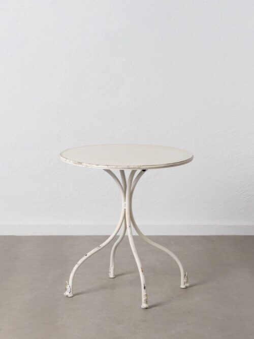 Table d'Appoint Crème Ixia 70cm