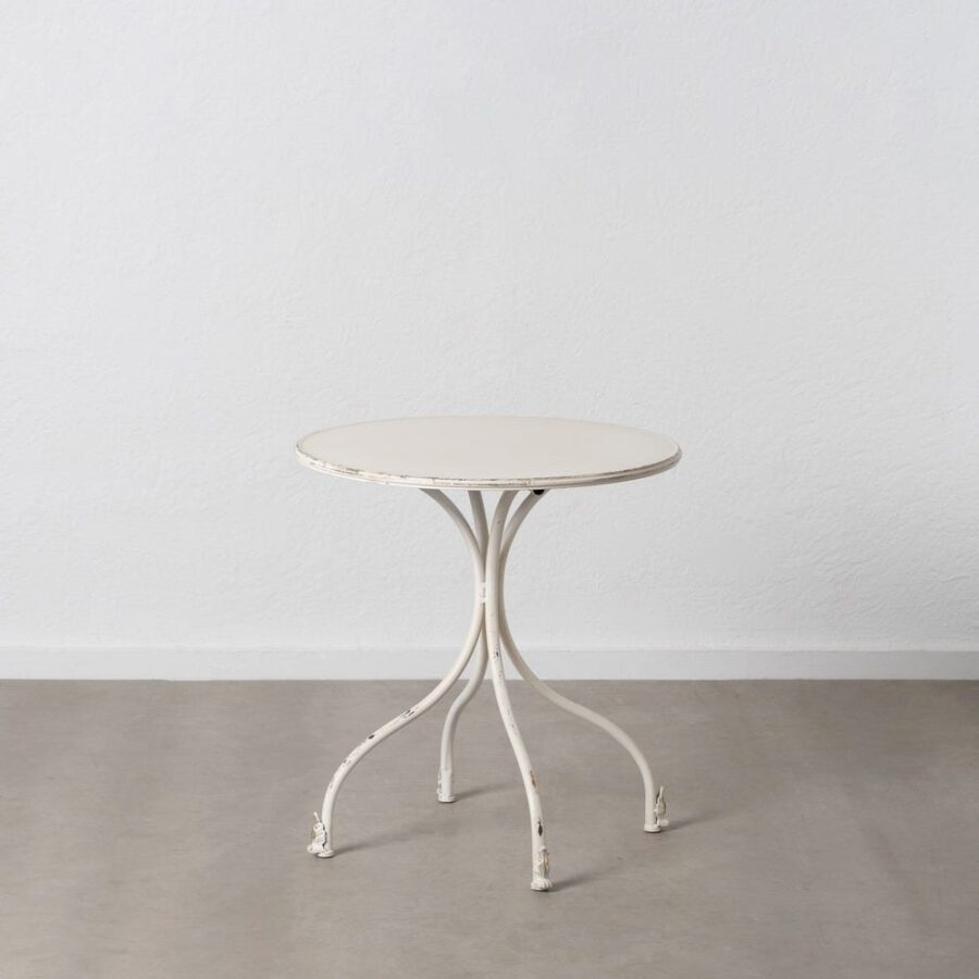 Table Auxiliaire Crème Métal Ixia