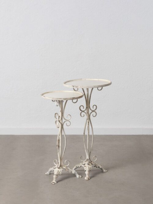 Table d'Appoint Crème Ixia 40cm