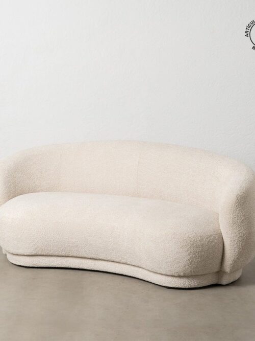 Canapé Beige Étoffe Ixia 191 cm