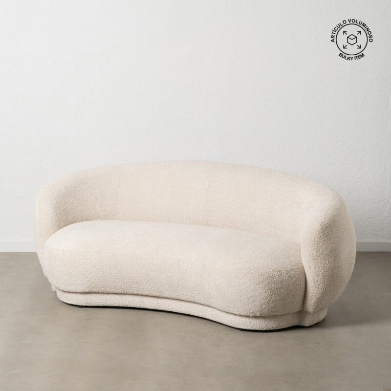 Canapé Beige Étoffe Ixia 191 cm
