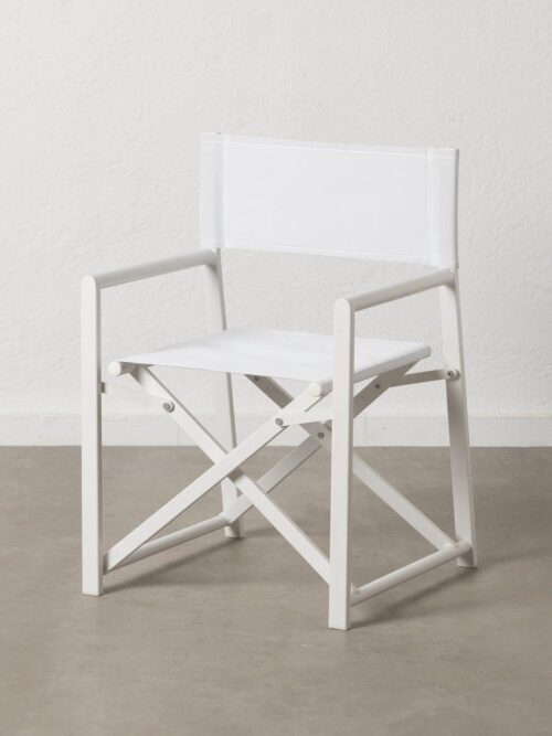 Chaise Réalisateur Blanc Ixia