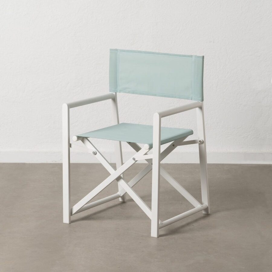 Chaise Réalisateur Vert-Blanc Ixia