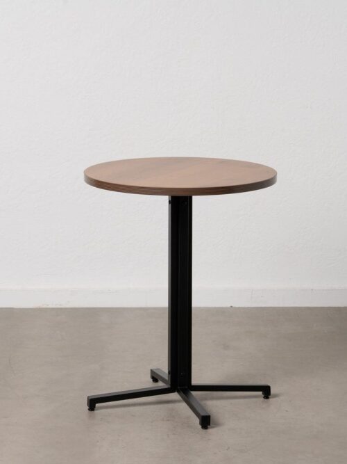 Table d'Appoint Naturel-noir Ixia 60cm