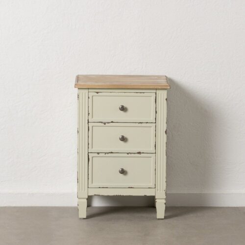 Chevet Beige Cannelées Ixia 45cm