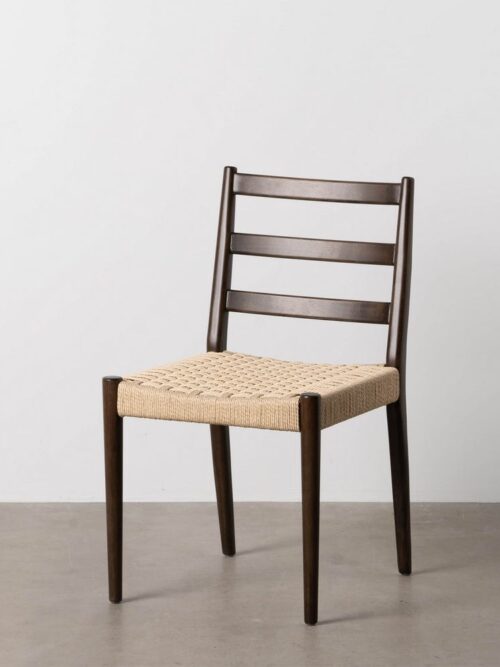 Chaise Marron Bois-Fibre Ixia
