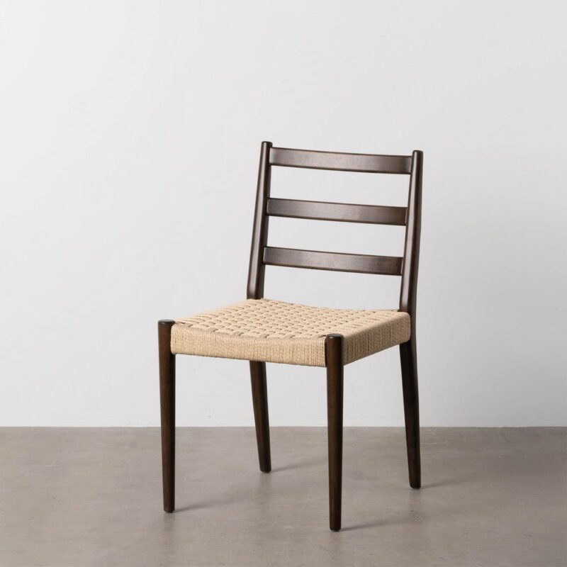 Chaise Marron Bois-Fibre Ixia