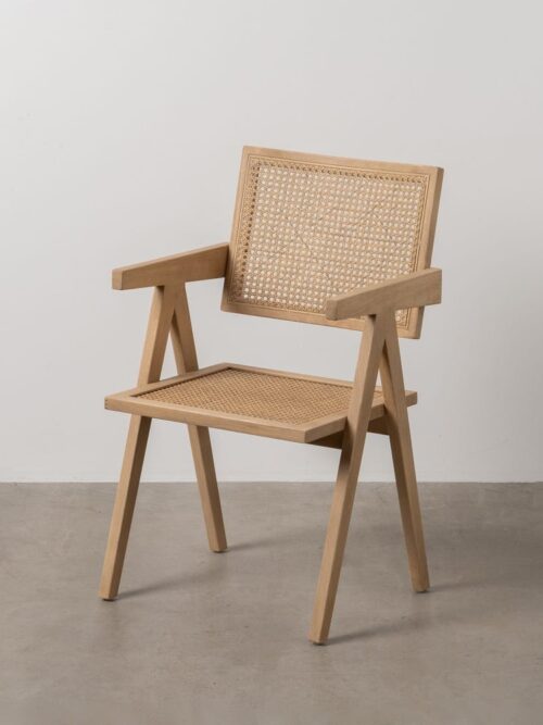 Chaise Naturel Bois Ixia 52 cm