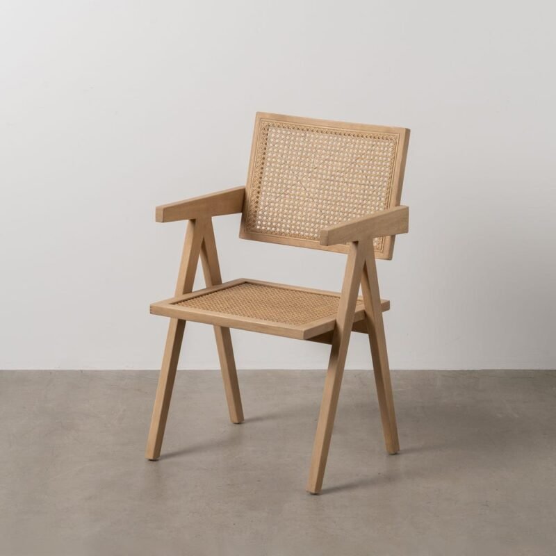 Lot de 2 : Chaise Naturel Bois Ixia 52 cm