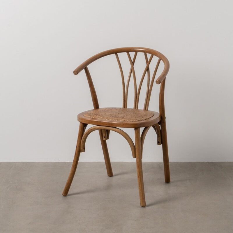 Chaise Miel Bois-Rotin Ixia 55 cm