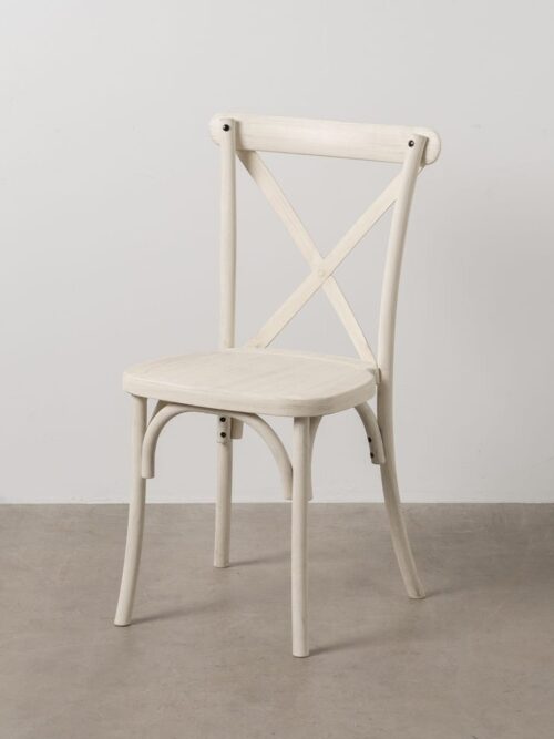 Chaise Blanc Polypropylène Ixia
