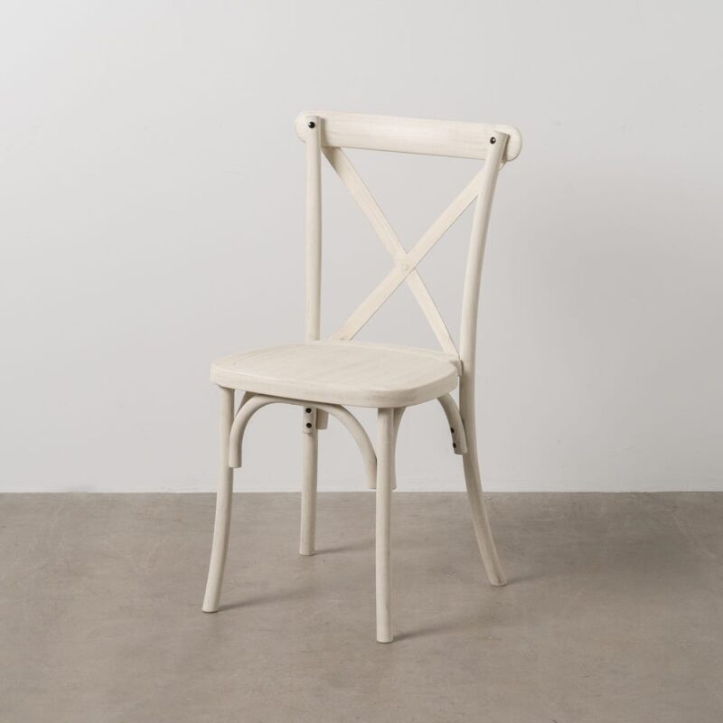 Chaise Blanc Polypropylène Ixia