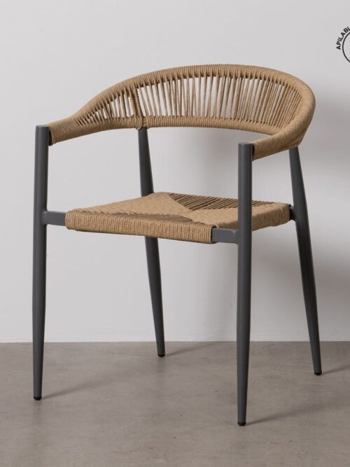 Chaise Empilable Pe-Aluminium Ixia