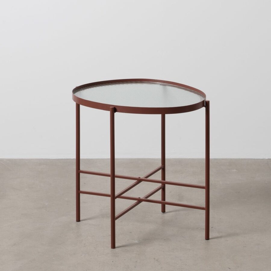 Petit Table Tuile Métal-Cristal Ixia