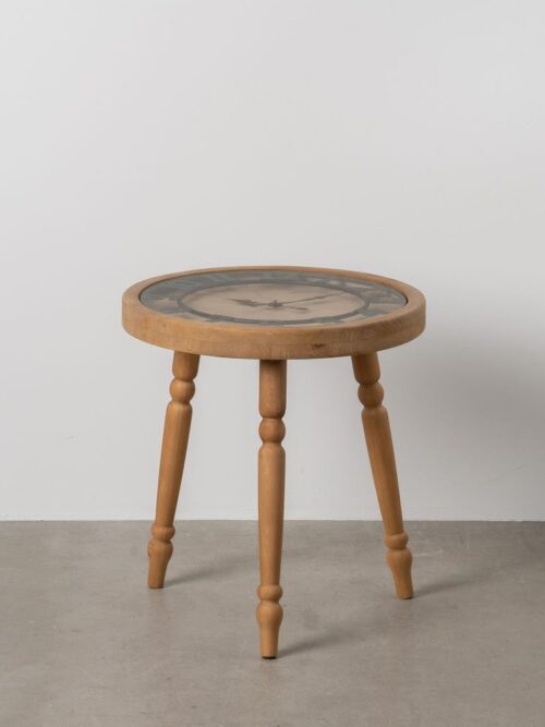 Table d'Appoint Naturel Bois Ixia 50cm