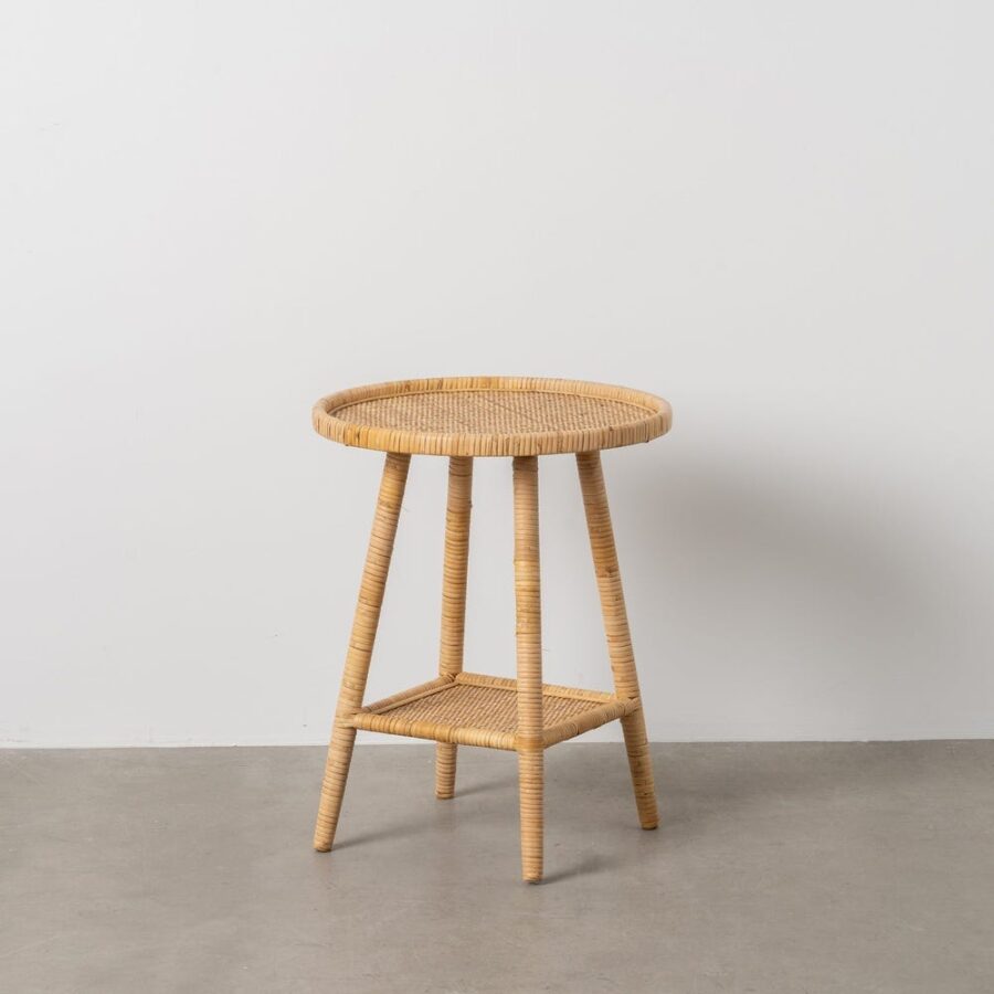 Table D&rsquo;appoint Fibre De Rotin Naturel Ixia 45cm