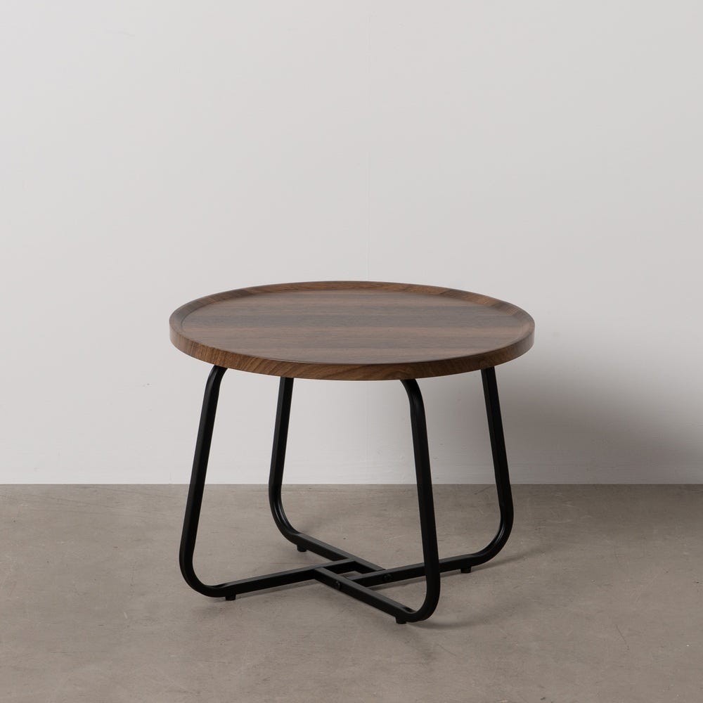 Table Basse Marron Métal Ixia 50 cm