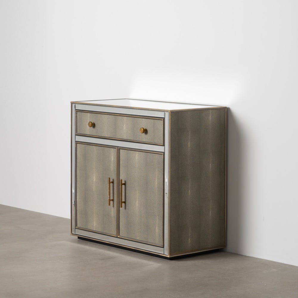 Buffet Gris-argent Ixia 81cm
