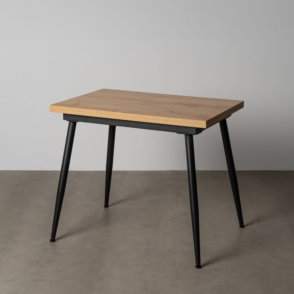 Table à Manger Naturel Extensible Ixia 90cm