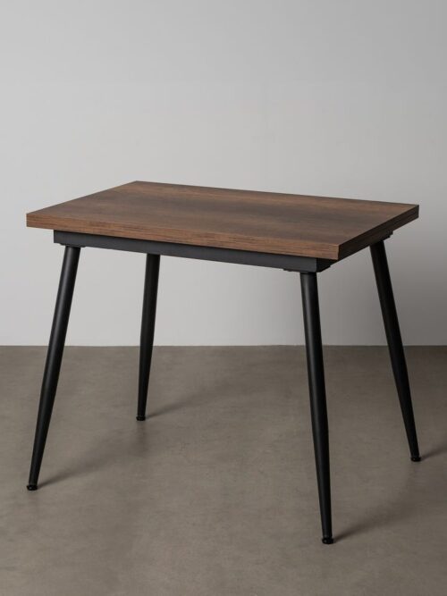 Table à Manger Marron Extensible Ixia 90cm