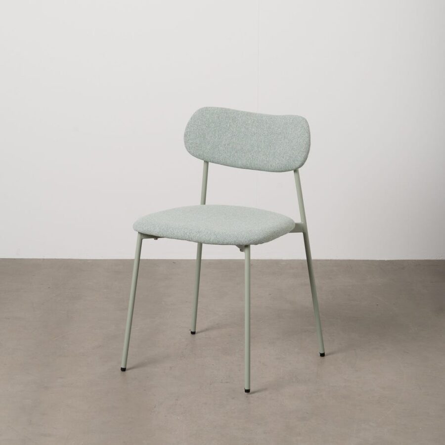 Chaise Vert Tissu-Métal Ixia 49 cm