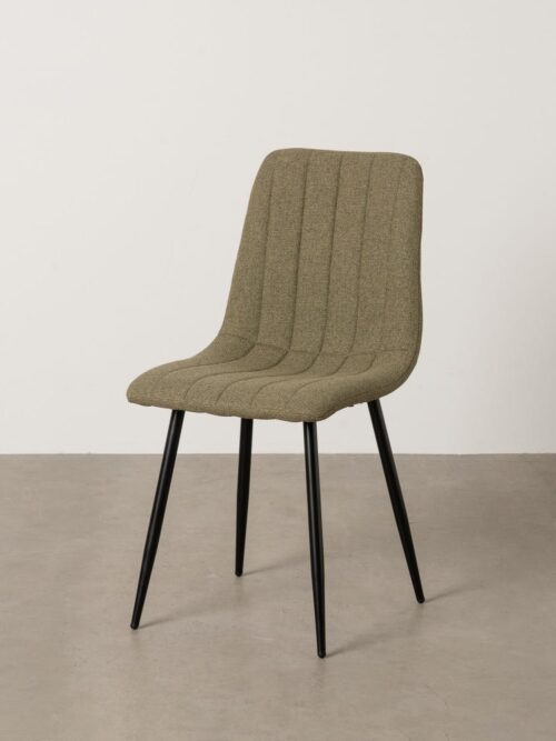 Chaise Vert Tissu-Métal Ixia 44 cm
