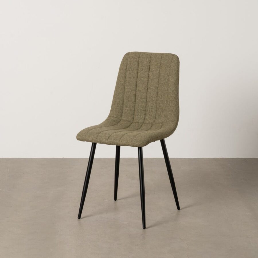 Chaise Vert Tissu-Métal Ixia 44 cm