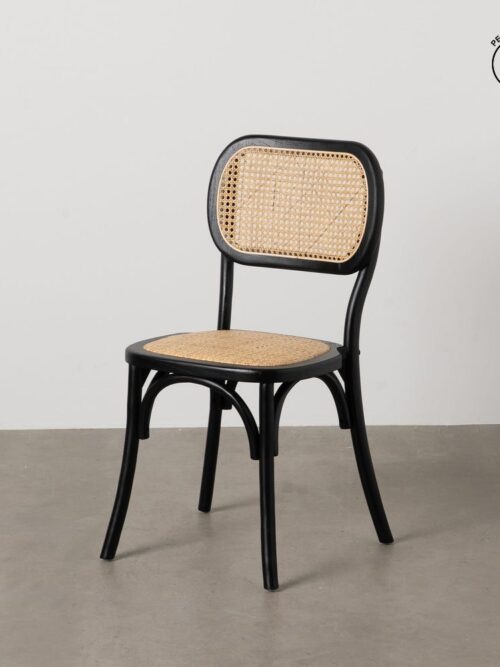Chaise Noir Orme Ixia