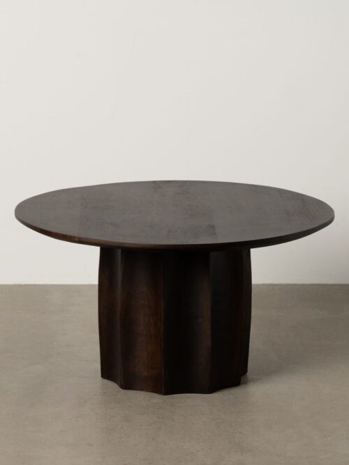 Table Basse Manguier Brutaliste Ixia 75cm