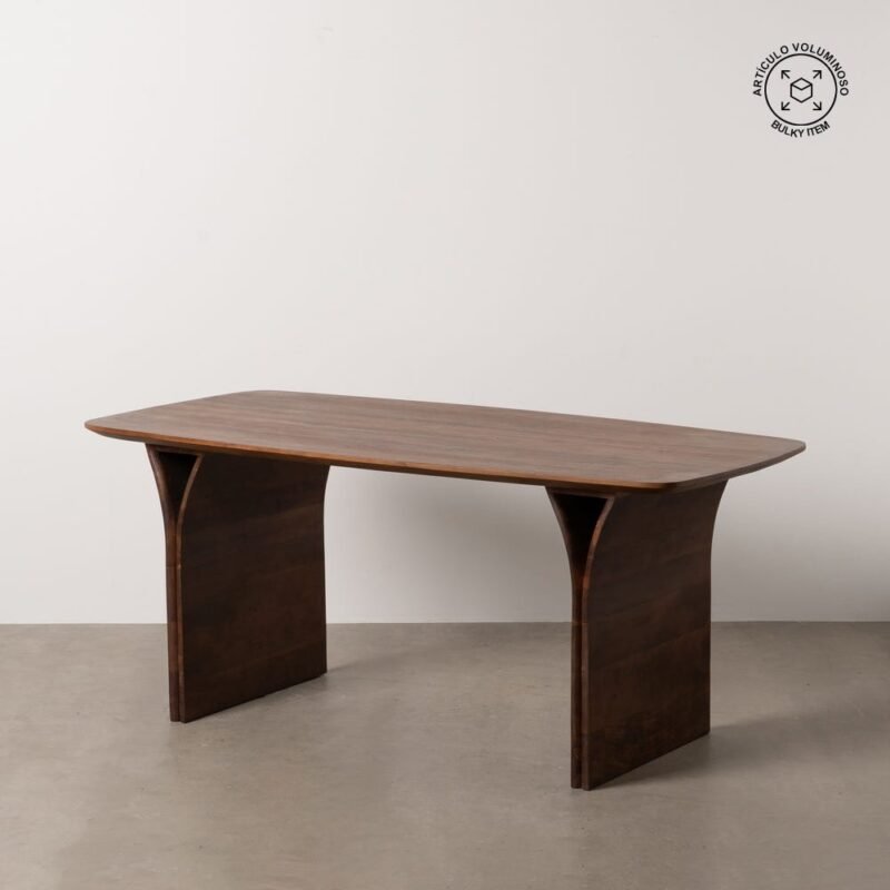 Table à Manger Acacia Brutaliste Ixia 180cm