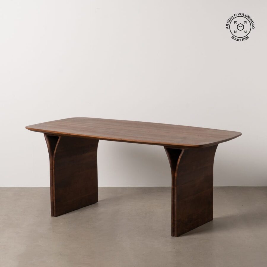 Table à Manger Acacia Brutaliste Ixia 180cm