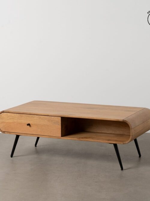Table Basse Manguier Fer Mahón Ixia 120cm