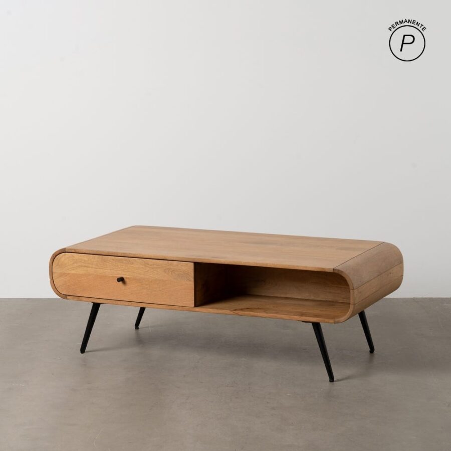 Table Basse Manguier Fer Mahón Ixia 120cm