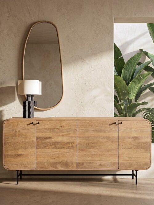 Buffet Bas Massif De Manguier Mahón Ixia 170cm