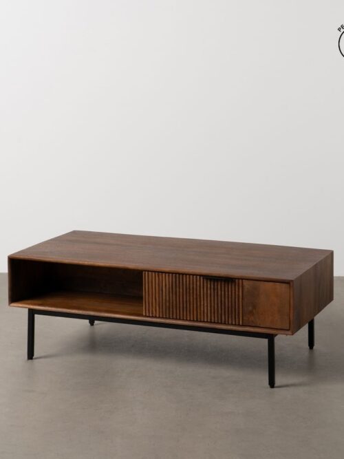 Table Basse Massif De Manguier Talaia Ixia 110cm
