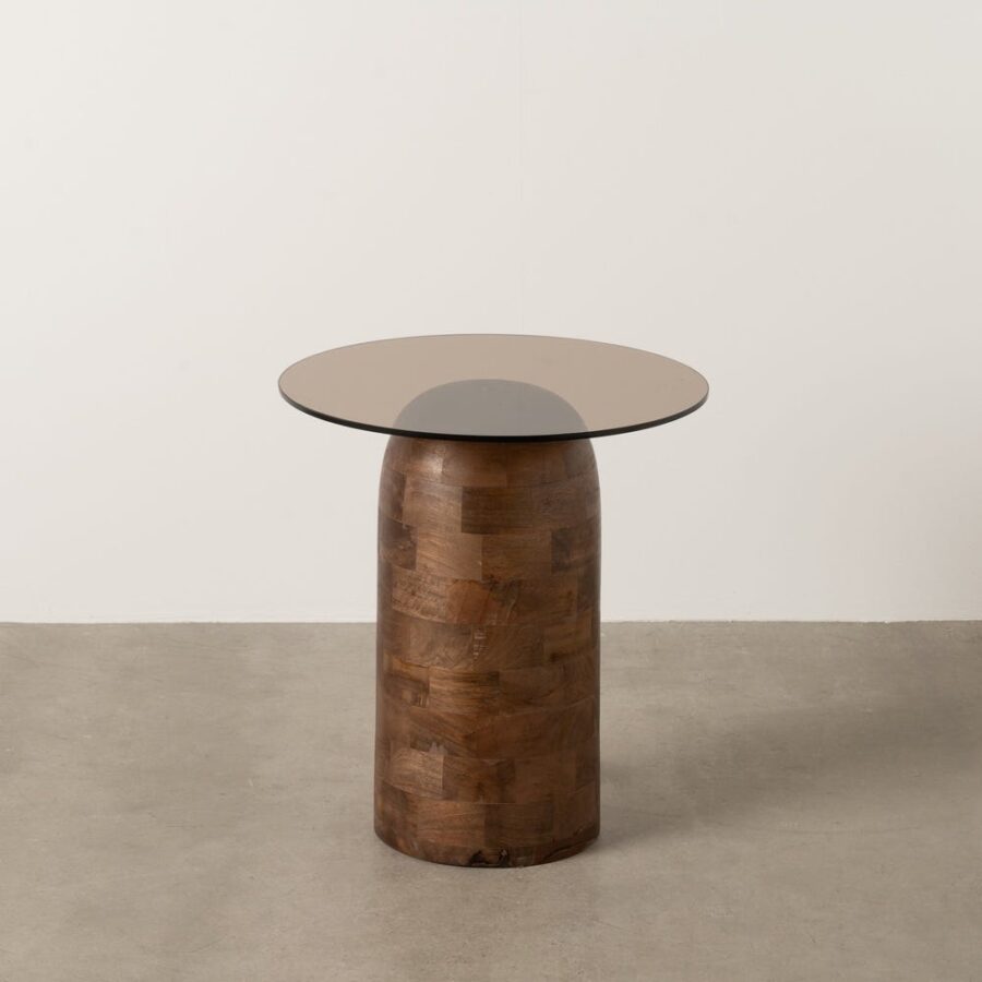 Table Basse Miel Manguier Ixia 50 cm