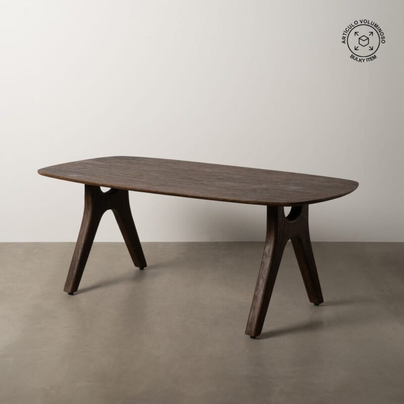 Table à Manger Manguier Brutaliste Ixia 200cm