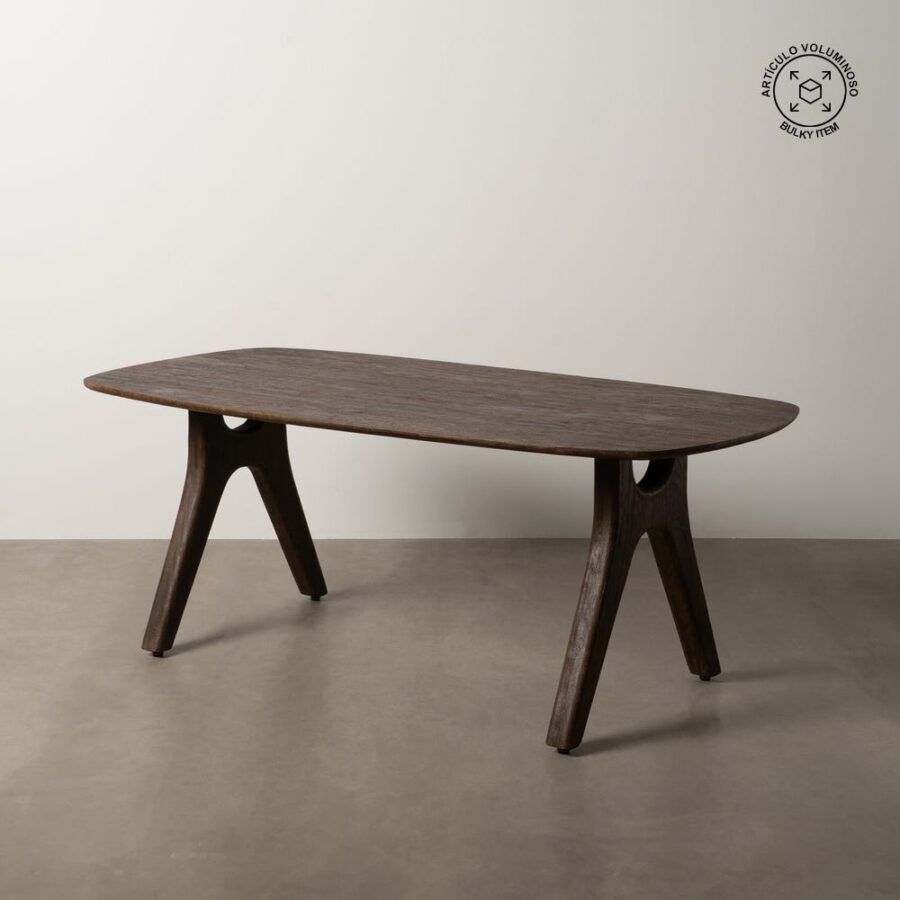 Table à Manger Manguier Brutaliste Ixia 200cm