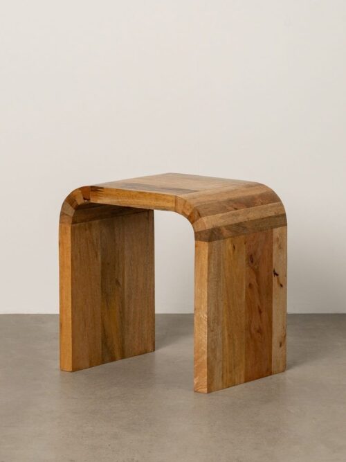 Table d'Appoint Manguier Brutaliste Ixia 41cm