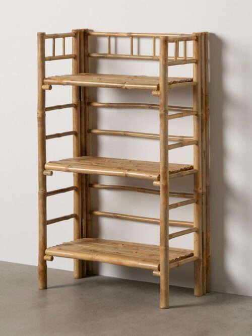 Étagère Bambou Naturel Structure Échelle Ixia 104cm