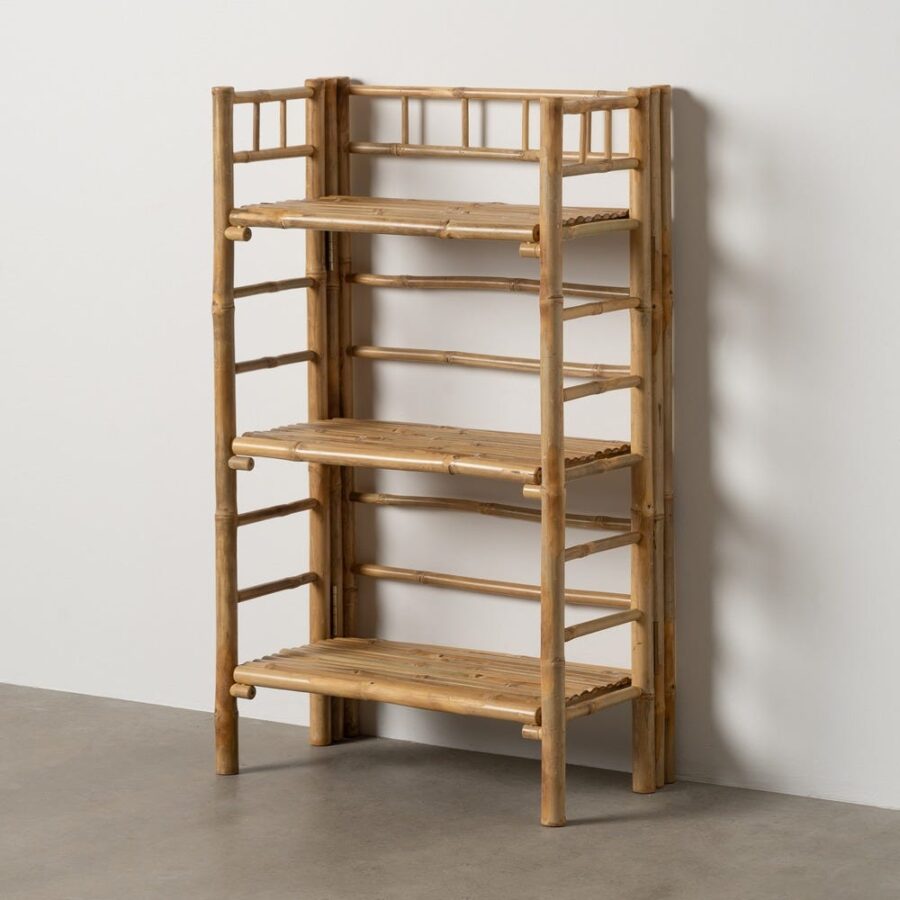 Étagère Bambou Naturel Structure Échelle Ixia 104cm