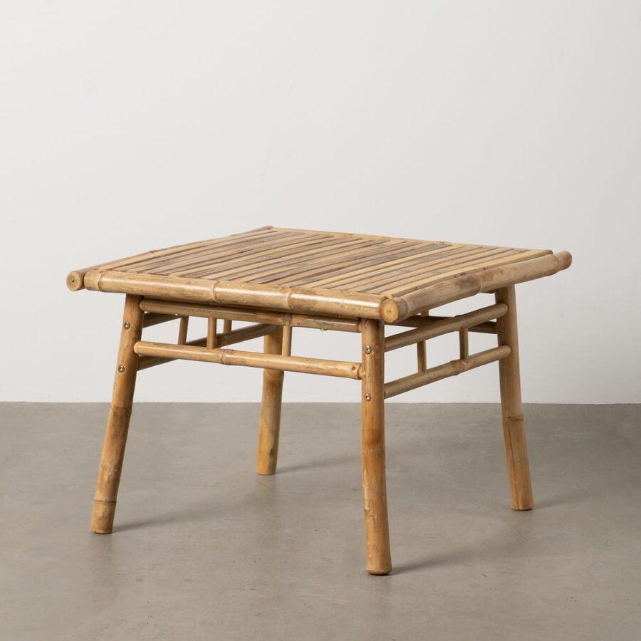Table Basse Bambou Naturel Lattes 65cm Ixia