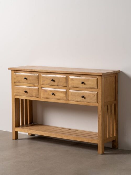 Console Naturel Mindi Ixia 130cm